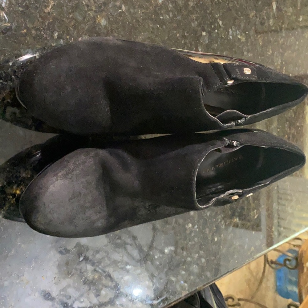 Black ankle boots